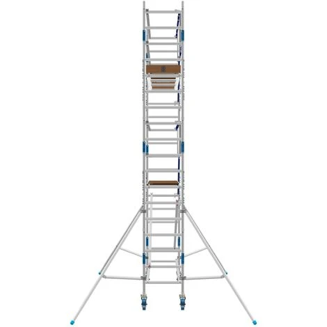 ASC GROUP ASC Rollgerüst AGS Pro 190x135cm Mit Holz-Plattformen Und Einseitigem Geländer 6,3m Arbeitshöhe 4 ASC GROUP ASC Rollgerüst AGS Pro 190x135cm Mit Holz-Plattformen Und Einseitigem Geländer 6,3m Arbeitshöhe - Image 2