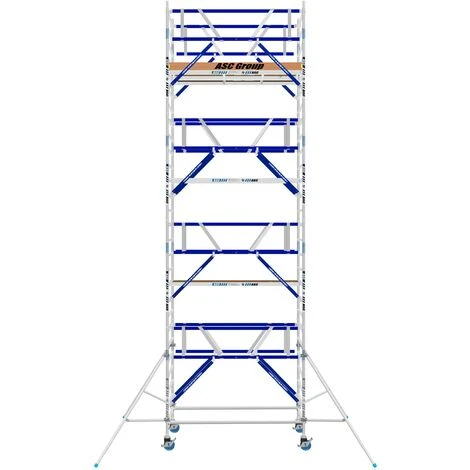 ASC GROUP ASC Rollgerüst AGS Pro 250x135cm Mit Carbon-Plattformen Und Doppelseitigem Geländer 9,3m Arbeitshöhe 3 ASC GROUP ASC Rollgerüst AGS Pro 250x135cm Mit Carbon-Plattformen Und Doppelseitigem Geländer 9,3m Arbeitshöhe