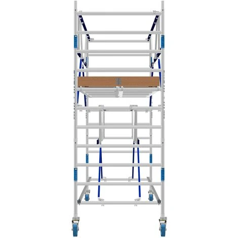 ASC GROUP ASC Rollgerüst AGS Pro 250x135cm Mit Carbon-Plattformen Und Doppelseitigem Geländer 4,3m Arbeitshöhe 4 ASC GROUP ASC Rollgerüst AGS Pro 250x135cm Mit Carbon-Plattformen Und Doppelseitigem Geländer 4,3m Arbeitshöhe - Image 2