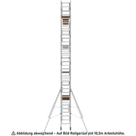 ASC GROUP ASC Rollgerüst AGS Pro 190x135cm Mit Carbon-Plattformen Und Einseitigem Geländer 13,3m Arbeitshöhe 4 ASC GROUP ASC Rollgerüst AGS Pro 190x135cm Mit Carbon-Plattformen Und Einseitigem Geländer 13,3m Arbeitshöhe - Image 2