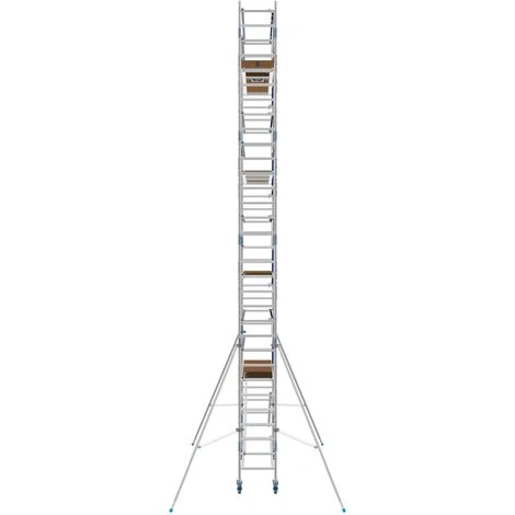 ASC GROUP ASC Rollgerüst AGS Pro 190x75cm Mit Holz-Plattformen Und Einseitigem Geländer 10,3m Arbeitshöhe 4 ASC GROUP ASC Rollgerüst AGS Pro 190x75cm Mit Holz-Plattformen Und Einseitigem Geländer 10,3m Arbeitshöhe - Image 2