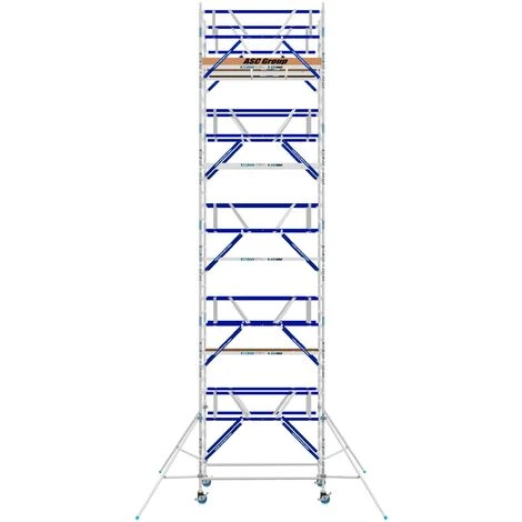 ASC GROUP ASC Rollgerüst AGS Pro 190x135cm Mit Holz-Plattformen Und Doppelseitigem Geländer 11,3m Arbeitshöhe 3 ASC GROUP ASC Rollgerüst AGS Pro 190x135cm Mit Holz-Plattformen Und Doppelseitigem Geländer 11,3m Arbeitshöhe