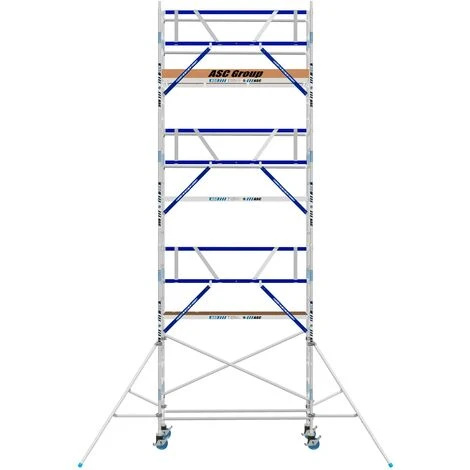 ASC GROUP ASC Rollgerüst AGS Pro 190x135cm Mit Carbon-Plattformen Und Einseitigem Geländer 8,3m Arbeitshöhe 3 ASC GROUP ASC Rollgerüst AGS Pro 190x135cm Mit Carbon-Plattformen Und Einseitigem Geländer 8,3m Arbeitshöhe