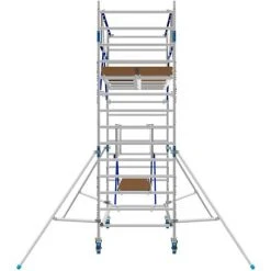 ASC GROUP ASC Rollgerüst AGS Pro 305x75cm Mit Carbon-Plattformen Und Doppelseitigem Geländer 5,3m Arbeitshöhe -Gerüste And Arbeitsplattformen Verkäufe 65722396 2