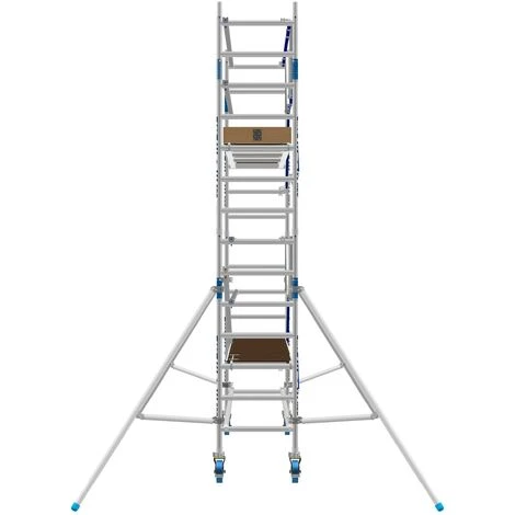 ASC GROUP ASC Rollgerüst AGS Pro 190x135cm Mit Carbon-Plattformen Und Einseitigem Geländer 5,3m Arbeitshöhe 4 ASC GROUP ASC Rollgerüst AGS Pro 190x135cm Mit Carbon-Plattformen Und Einseitigem Geländer 5,3m Arbeitshöhe - Image 2