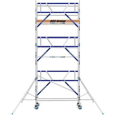 ASC GROUP ASC Rollgerüst AGS Pro 305x75cm Mit Carbon-Plattformen Und Einseitigem Geländer 7,3m Arbeitshöhe 3 ASC GROUP ASC Rollgerüst AGS Pro 305x75cm Mit Carbon-Plattformen Und Einseitigem Geländer 7,3m Arbeitshöhe