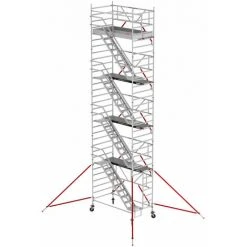 Altrex RS TOWER 53 Treppengerüst - 1.35 X 2.45 M Fiber-Deck®-Plattform, Arbeitshöhe Bis 10,2m