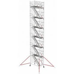 Altrex RS TOWER 53 Treppengerüst - 1.35 X 2.45 M Fiber-Deck®-Plattform, Arbeitshöhe Bis 14,2m