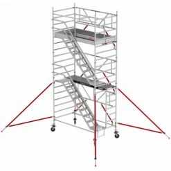 Altrex RS TOWER 53 Treppengerüst - 1.35 X 2.45 M HolzPlattform, Arbeitshöhe Bis 6,2m