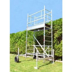 GERUEST EXPERTEN Echafaudage Jardin 1 Plateau 2.00m - Hauteur Max. De Travail 3.30m - EC120TH