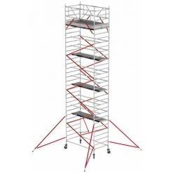 Altrex RS TOWER 52 Fahrgerüst Breit, 1.35x2.45 M HolzPlattform, Arbeitshöhe Bis 10,2m