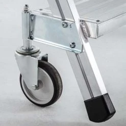 Zarges Podestleiter Fahrbar Mit 2x4 Stahl-Gitterrost-Stufen -Gerüste And Arbeitsplattformen Verkäufe 8511837 4