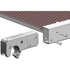 Layher Einrastklaue 42 Mm Rero, Grau Inkl. Nieten