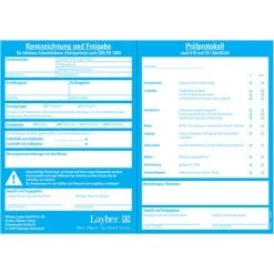 Layher FG Kennzeichnungsblock 50 Stück