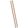 Layher 1051 Dachleiter Kupferbraun 15 Sprossen