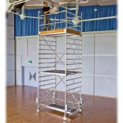 Layher Rollgerüst Uni Kompakt 8,38m AH (DIN EN 1004:2004) -Gerüste And Arbeitsplattformen Verkäufe 8618318 2