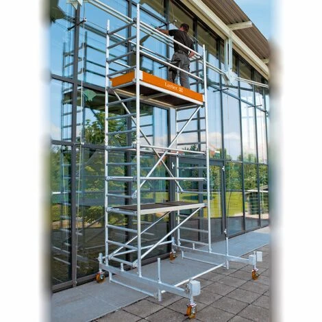 Layher Rollgerüst Uni LeichtStandard-Aufbau 5,26m AH 4 Layher Rollgerüst Uni LeichtStandard-Aufbau 5,26m AH - Image 2