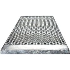 Euroline Stufenbelag Stahl-Lochblech Für 600mm Stufenbreite