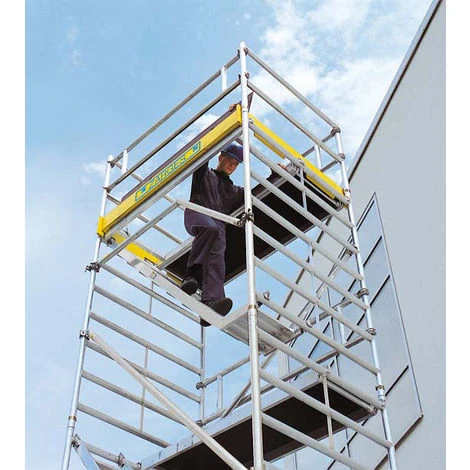 Zarges Fahrgerüst MultiTower 2DT Mit Auslegern Und Schrägaufstieg 2,50m Plattformlänge, 4,50m AH 4 Zarges Fahrgerüst MultiTower 2DT Mit Auslegern Und Schrägaufstieg 2,50m Plattformlänge, 4,50m AH - Image 2