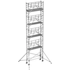 Zarges Fahrgerüst MultiTower S-PLUS 1T Mit Auslegern 2,50m Plattformlänge 10,40m AH