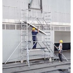 Zarges Fahrgerüst MultiTower S-PLUS 1T Mit Auslegern 2,50m Plattformlänge 10,40m AH -Gerüste And Arbeitsplattformen Verkäufe 8619369 4