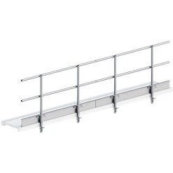 Layher Seitenschutz Für Alu-Steg 600 4,12m Länge