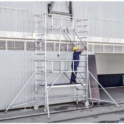 Zarges Fahrgerüst MultiTower S-PLUS 1T Mit Auslegern 1,80m Plattformlänge 11,20m AH 8 Zarges Fahrgerüst MultiTower S-PLUS 1T Mit Auslegern 1,80m Plattformlänge 11,20m AH -Gerüste And Arbeitsplattformen Verkäufe 8620173 2