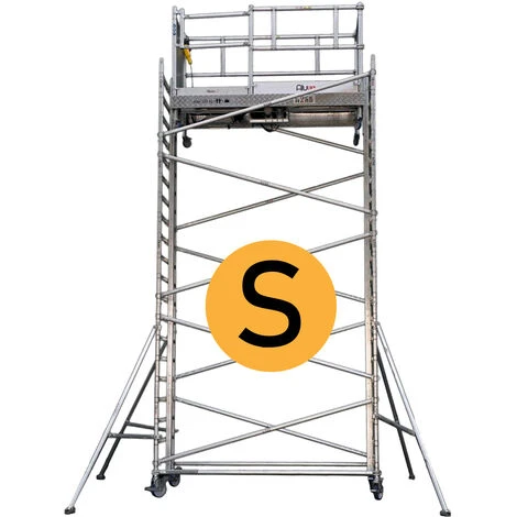 Lockhard Fahrgerüst Alulift S 4 Meter Elektrisch Höhenverstellbar 3 Lockhard Fahrgerüst Alulift S 4 Meter Elektrisch Höhenverstellbar