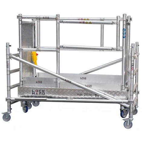 Lockhard Fahrgerüst Alulift S 4 Meter Elektrisch Höhenverstellbar 4 Lockhard Fahrgerüst Alulift S 4 Meter Elektrisch Höhenverstellbar - Image 2