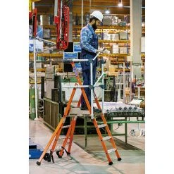 TUBESCA COMABI Elektriker Podestleiter - Maximale Arbeitshöhe2.70m - 2272833 -Gerüste And Arbeitsplattformen Verkäufe 9752636 5