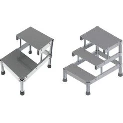 PLATTFORMLEITER EXPERTEN - MATISERE Industrielle Trittleiter 2 Stufen - Maximale Arbeitshöhe 2.43m - MP2 -Gerüste And Arbeitsplattformen Verkäufe 9752711 3