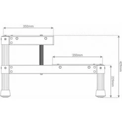 PLATTFORMLEITER EXPERTEN - MATISERE Industrielle Trittleiter 2 Stufen - Maximale Arbeitshöhe 2.43m - MP2 -Gerüste And Arbeitsplattformen Verkäufe 9752711 4