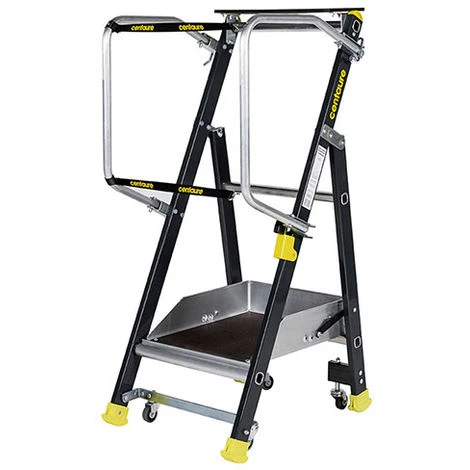 CENTAURE Mobile Stehleiter Picking - Maximale Arbeitshöhe 2.25m - 414901 3 CENTAURE Mobile Stehleiter Picking - Maximale Arbeitshöhe 2.25m - 414901