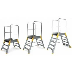 PLATTFORMLEITER EXPERTEN - MATISERE Mobile Plattformtreppe - Maximale Arbeitshöhe De 2.62m - 9703R -Gerüste And Arbeitsplattformen Verkäufe 9753864 2