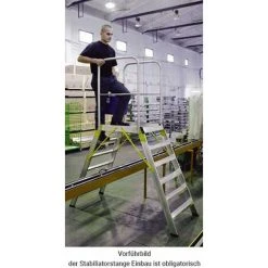 PLATTFORMLEITER EXPERTEN - MATISERE Mobile Plattformtreppe - Maximale Arbeitshöhe De 2.62m - 9703R -Gerüste And Arbeitsplattformen Verkäufe 9753864 5