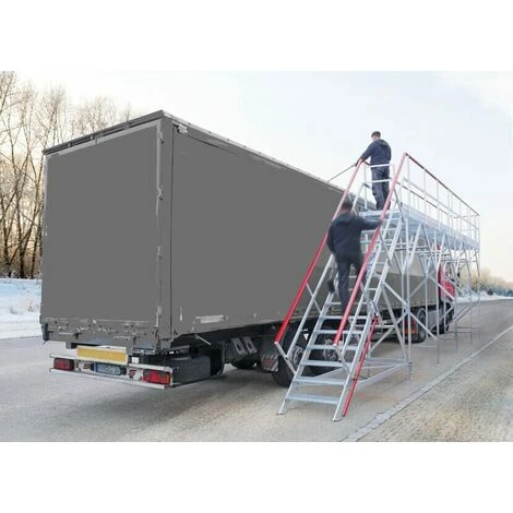 PLATTFORMLEITER EXPERTEN - MATISERE Aufgabenstellung Arbeitsbühne : Länge 7.00m / Breite 0.80m - 609194 5 PLATTFORMLEITER EXPERTEN - MATISERE Aufgabenstellung Arbeitsbühne : Länge 7.00m / Breite 0.80m - 609194 - Image 3