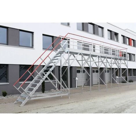 PLATTFORMLEITER EXPERTEN - MATISERE Aufgabenstellung Arbeitsbühne : Länge 7.00m / Breite 0.80m - 609194 7 PLATTFORMLEITER EXPERTEN - MATISERE Aufgabenstellung Arbeitsbühne : Länge 7.00m / Breite 0.80m - 609194 - Image 5