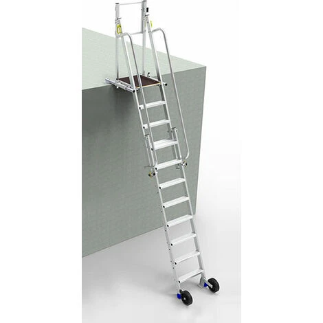 LEITER EXPERTEN - MATISERE Plattformleiter 5 Bis 8 Stufen - Reichhöhe 1.20 Bis 1.95m - MAD2P 3 LEITER EXPERTEN - MATISERE Plattformleiter 5 Bis 8 Stufen - Reichhöhe 1.20 Bis 1.95m - MAD2P