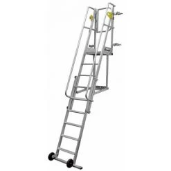 PLATTFORMLEITER EXPERTEN - MATISERE Leiternüberstieg 7 Stufen - Maximale Arbeitshöhe 3.61m - 18.031
